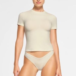SKIMS Women’s Cotton Jersey T Shirt in Bone